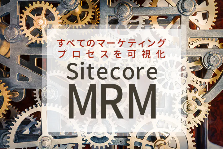 Sitecore MRMですべてのマーケティングプロセスを可視化