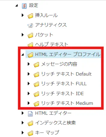 RichTextEditorアイテムの画像
